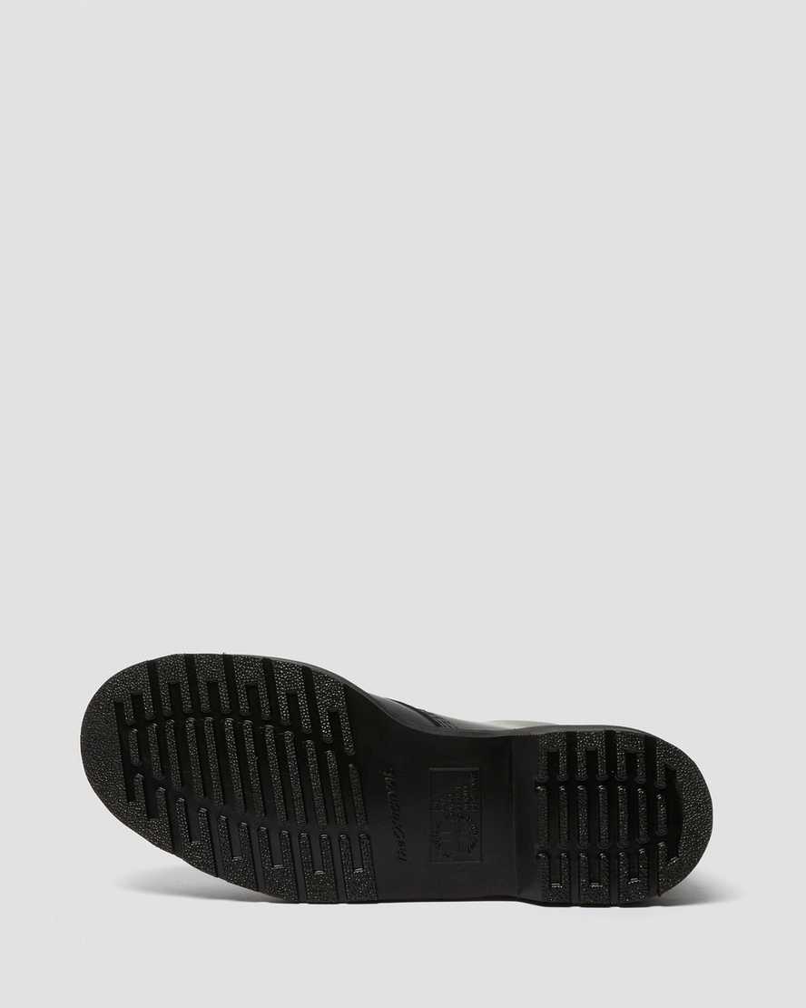 stivali con lacci da uomo dr martens 1460 mono smooth neri