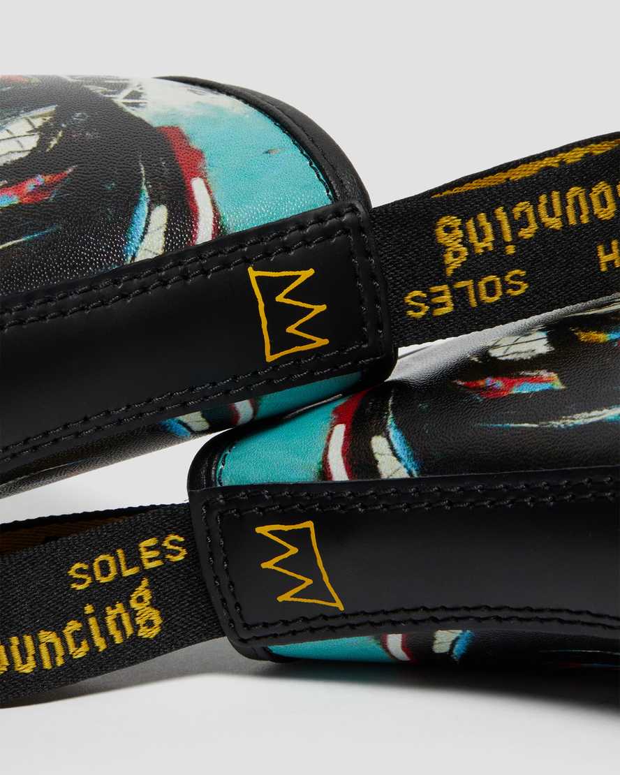 stivali con lacci da uomo dr martens 1460 basquiat neri