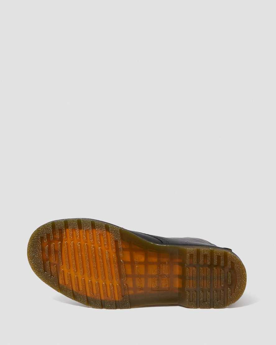 stivali con lacci dr martens 1460 greasy da uomo neri