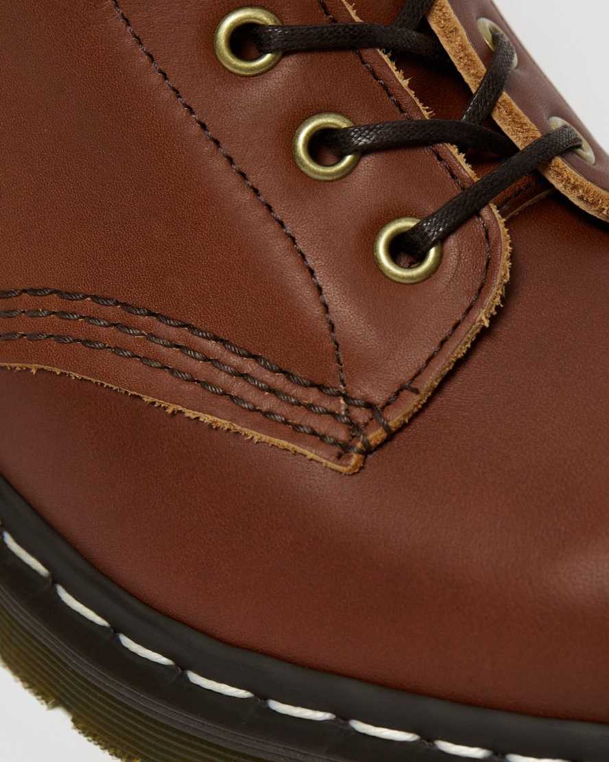 stivali stringati da uomo dr martens 1460 veg tan