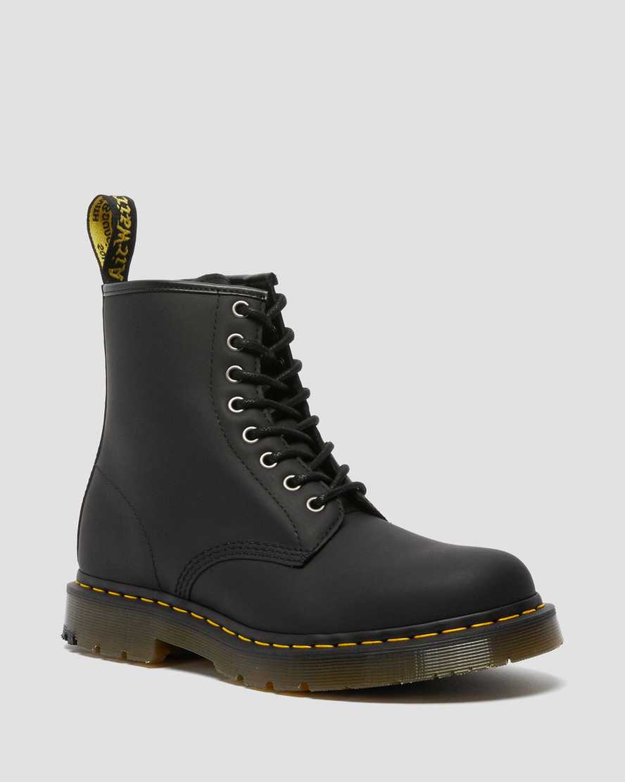 stivali con lacci da uomo dr martens 1460 dms wintergrip neri