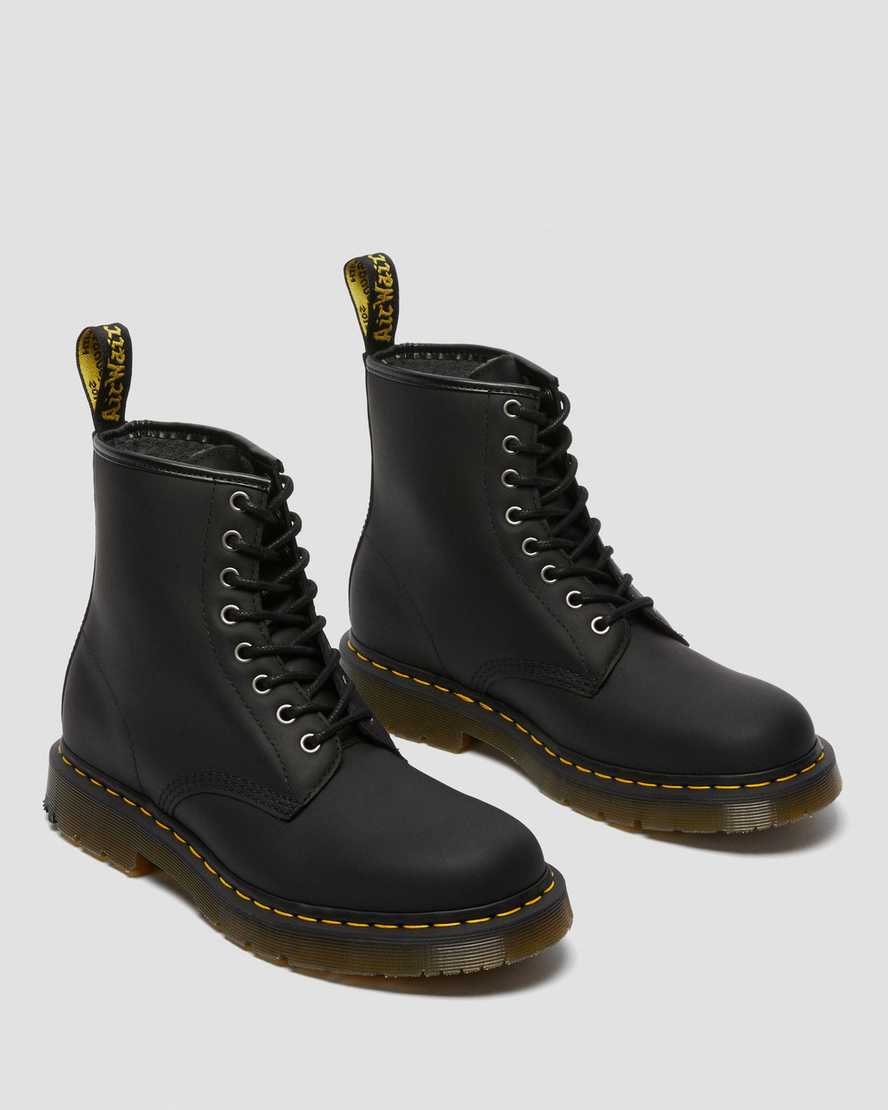 stivali con lacci da uomo dr martens 1460 dms wintergrip neri