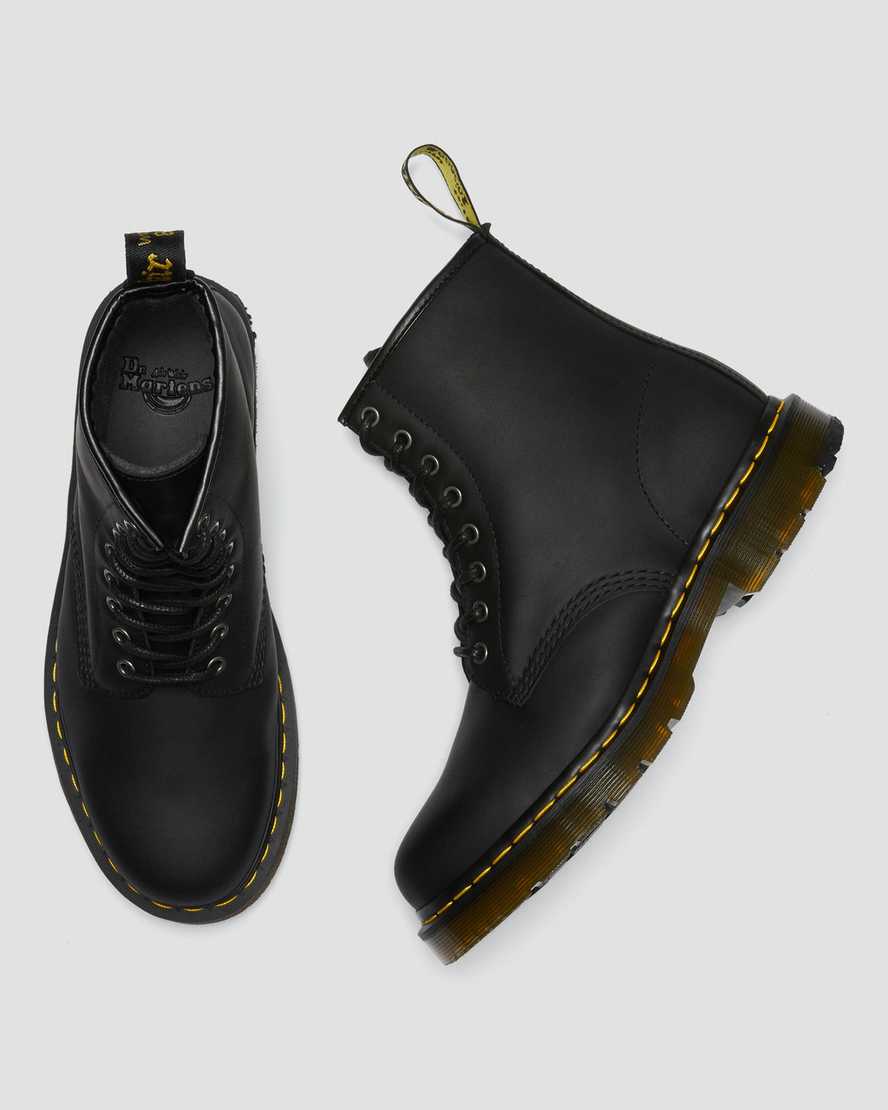 stivali con lacci da uomo dr martens 1460 dms wintergrip neri