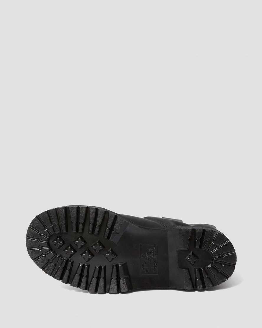 stivali da lavoro da uomo dr. martens 2295 extra wide greasy slip on neri