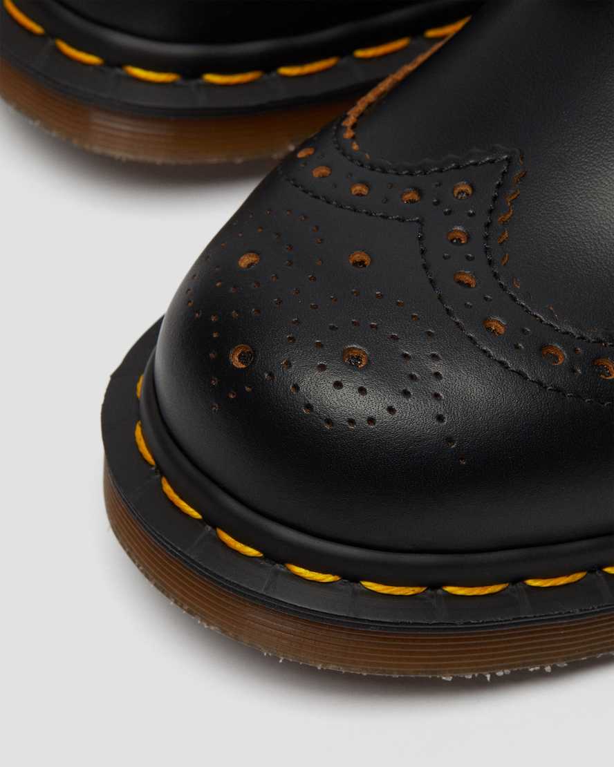 scarpe brogue da uomo dr martens 3989 vintage made in england nere