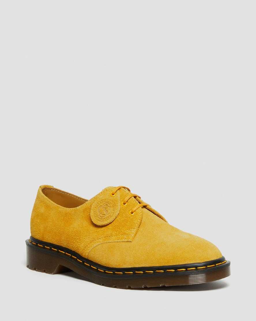 scarpe oxford da uomo dr martens 1461 made in england gialle