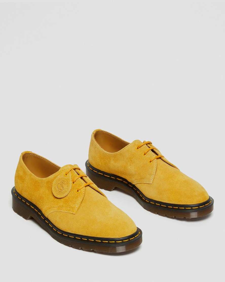 scarpe oxford da uomo dr martens 1461 made in england gialle