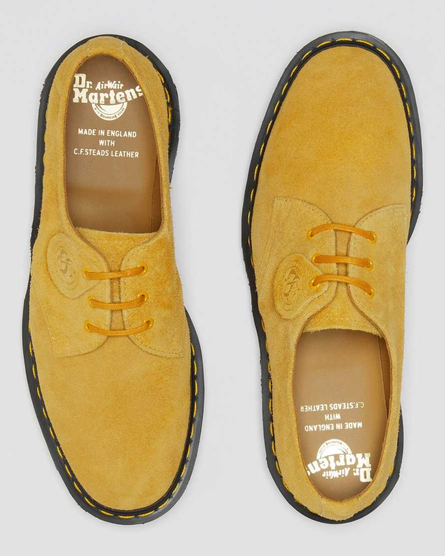 scarpe oxford da uomo dr martens 1461 made in england gialle