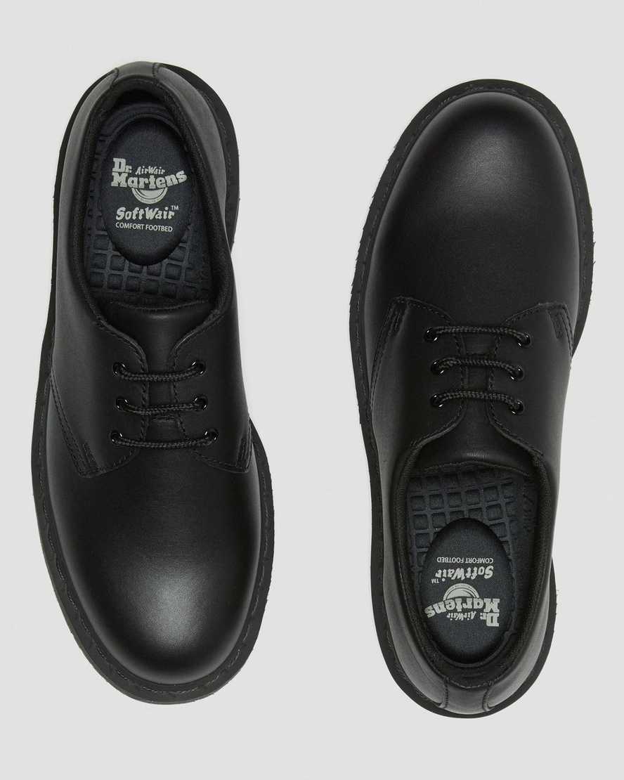 scarpe oxford antiscivolo da uomo dr martens 1461 mono nere