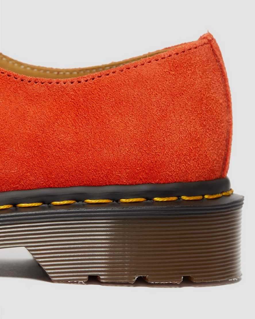scarpe oxford da uomo dr martens 1461 made in england color arancio