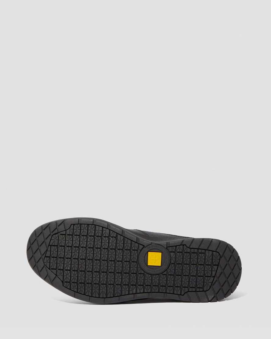 scarpe da lavoro antiscivolo da uomo dr martens brockley nere