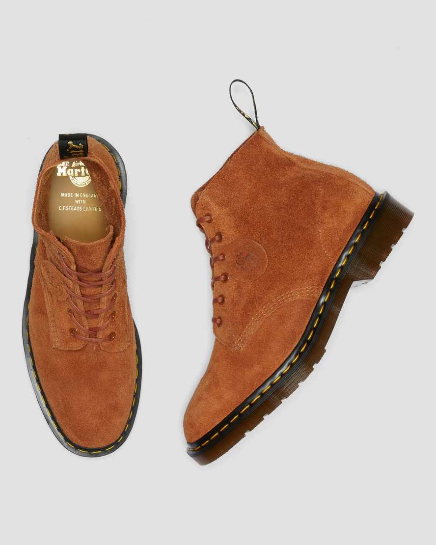 stivaletti da donna dr martens 101 marroni