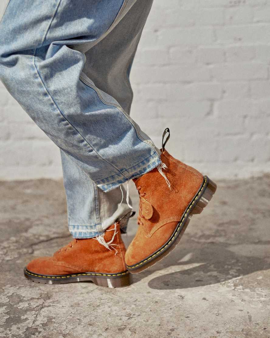 stivaletti da donna dr martens 101 marroni