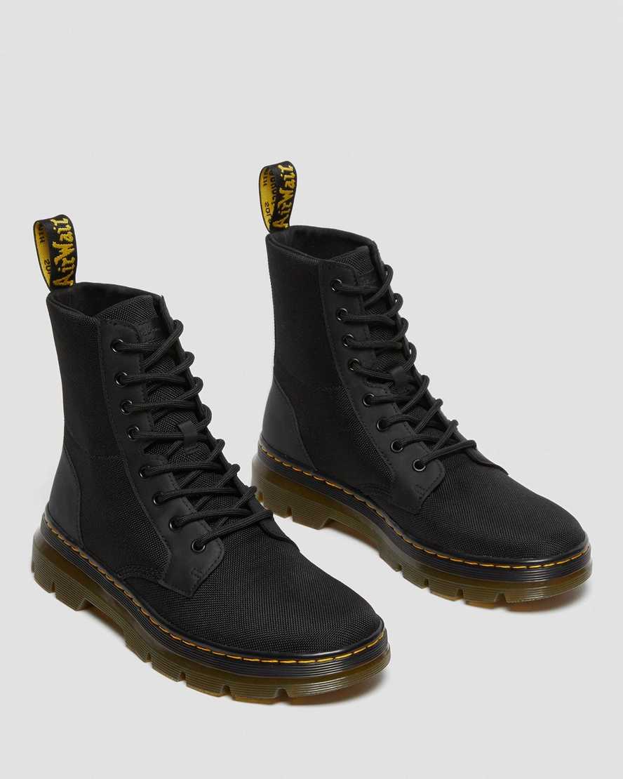stivali casual da donna dr martens combs poly neri