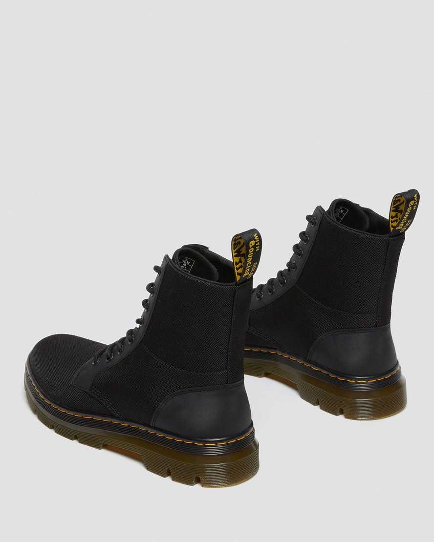 stivali casual da donna dr martens combs poly neri
