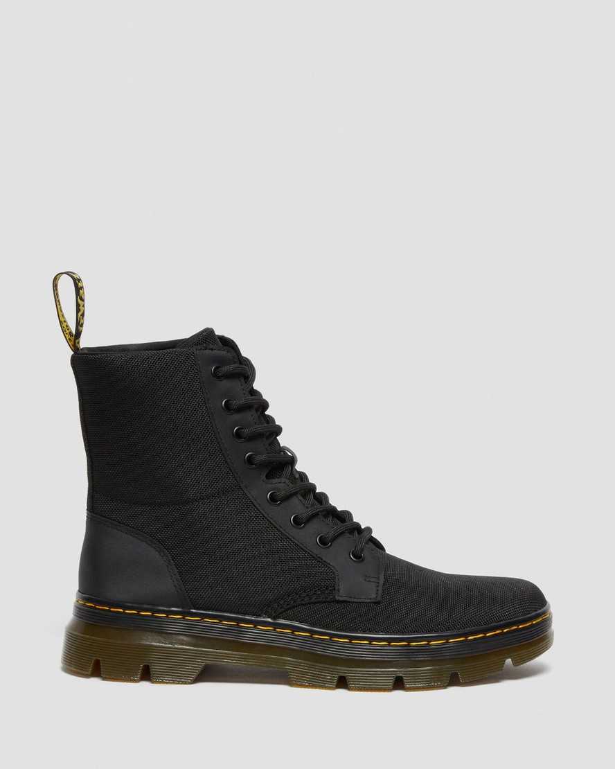 stivali casual da donna dr martens combs poly neri