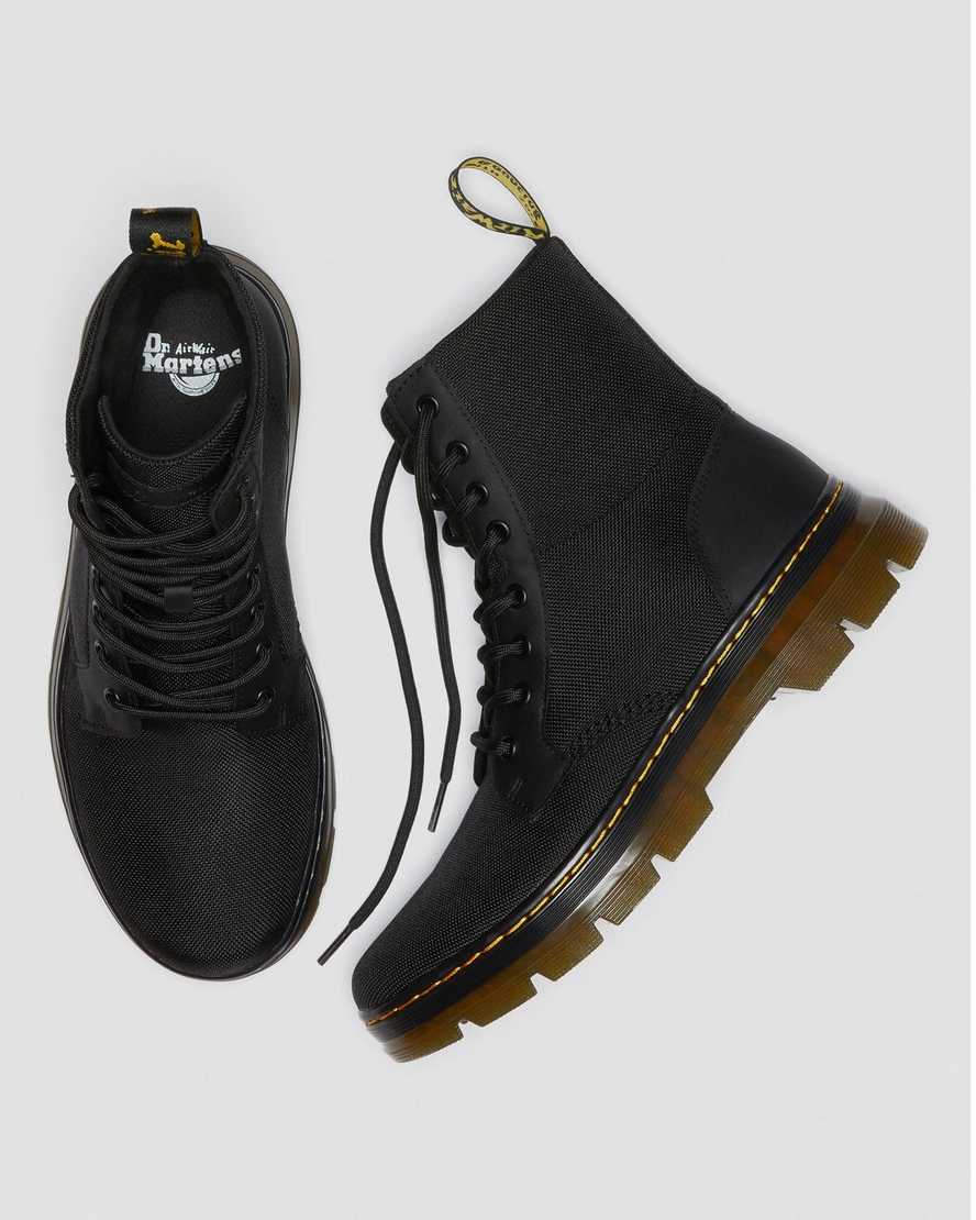 stivali casual da donna dr martens combs poly neri
