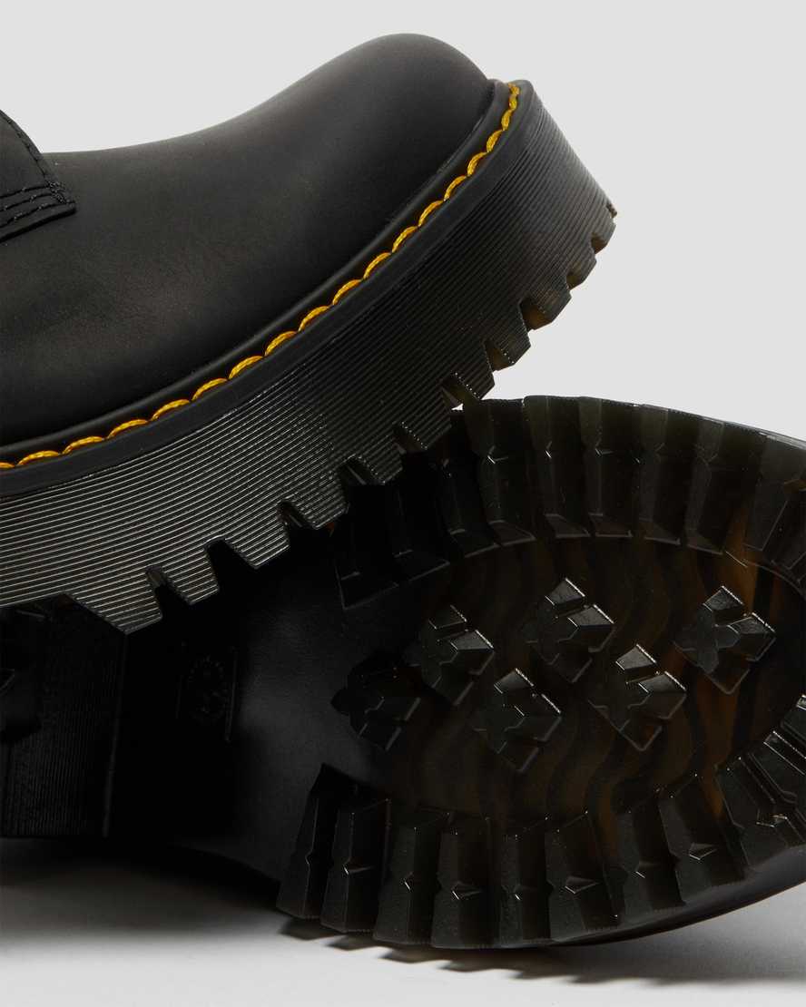 stivali con tacco dr martens shriver hi wyoming da donna neri