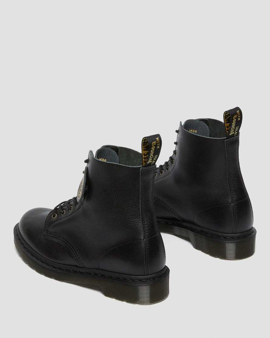 stivali con lacci dr martens 1460 pascal da donna neri