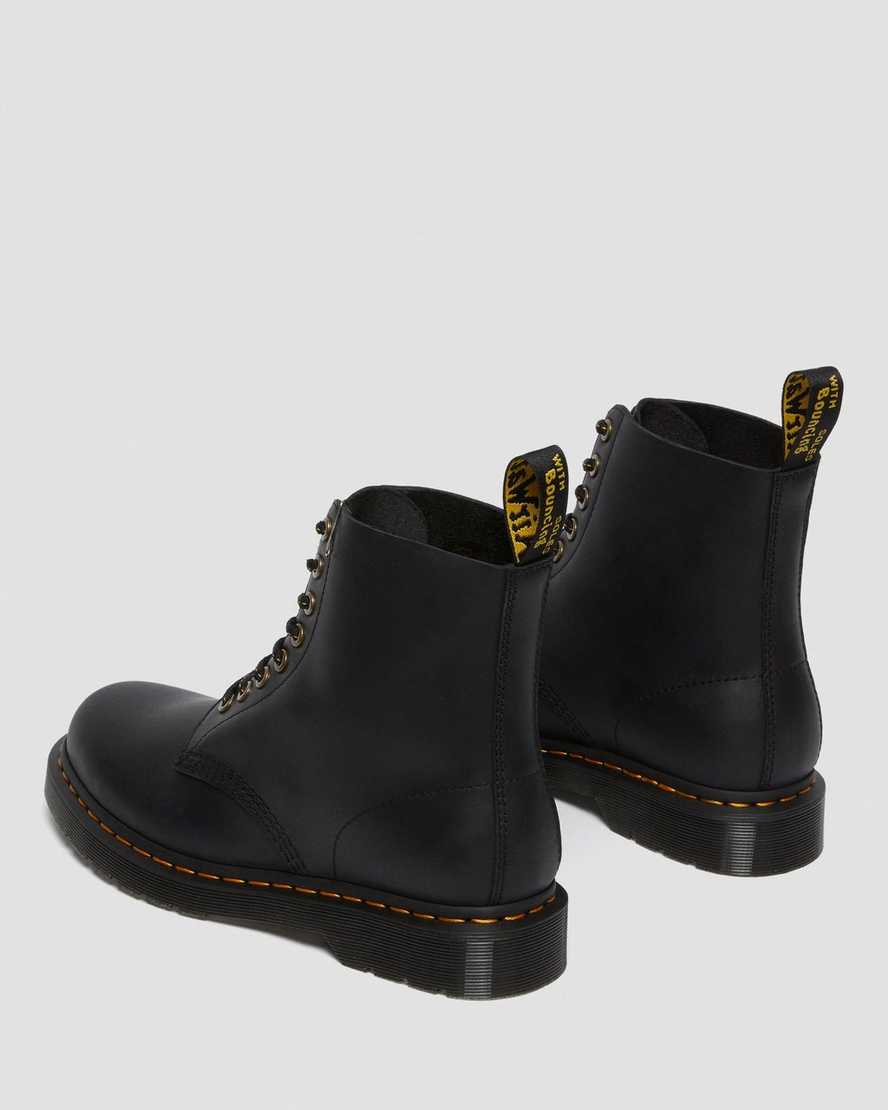 stivali con lacci dr martens 1460 pascal da donna neri