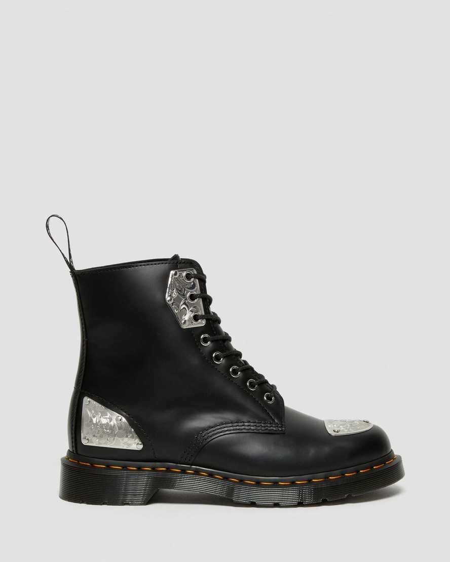stivali con lacci dr martens king nerd 1460 da donna neri