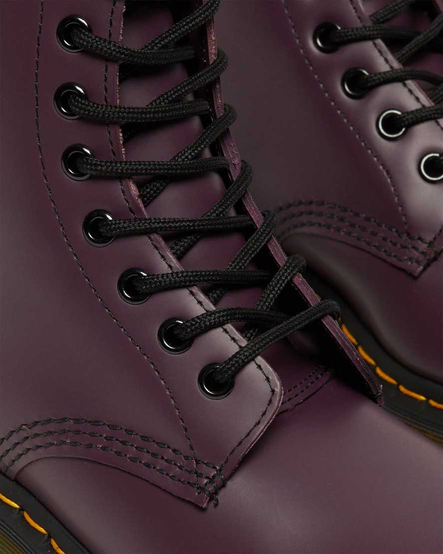 stivali con lacci viola dr martens 1460 smooth da donna