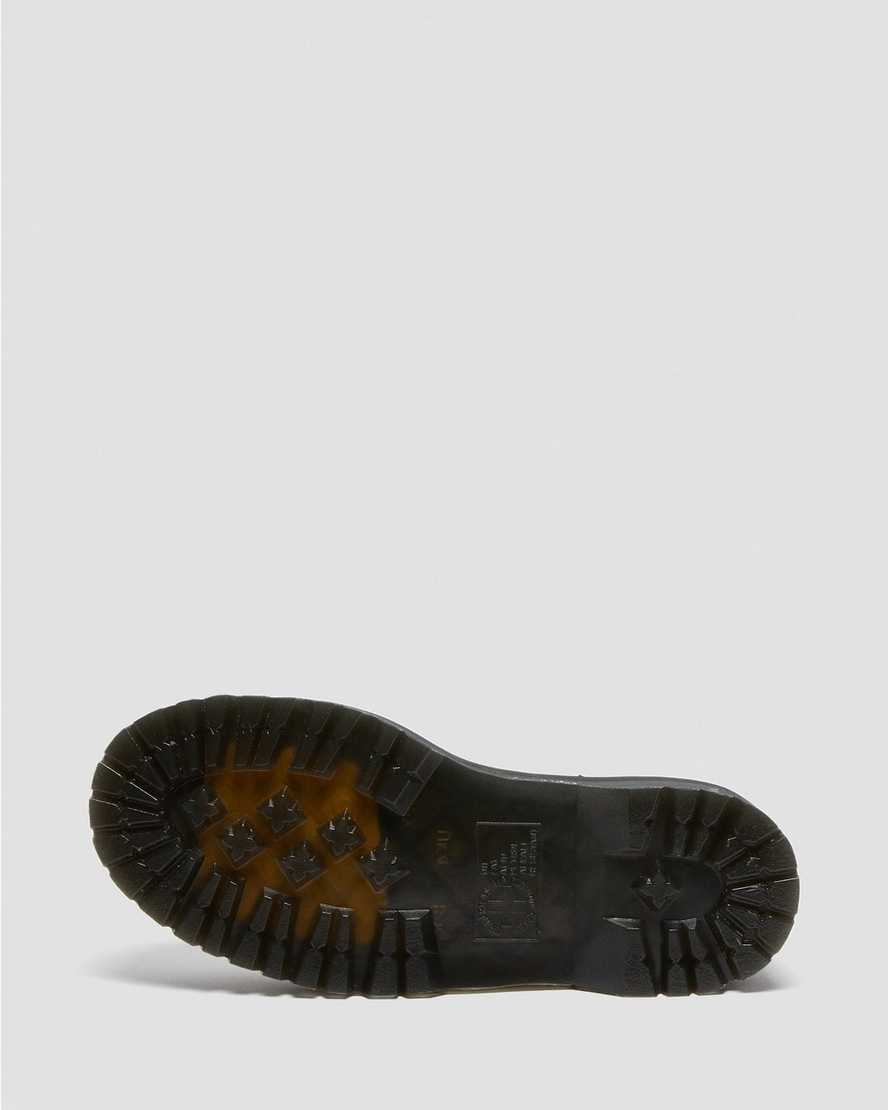 stivali con plateau da donna dr martens devon heart bianchi