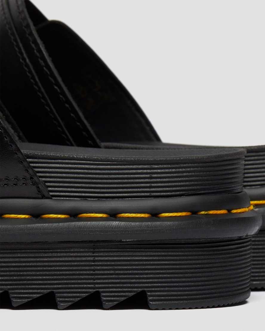 sandali da donna dr martens myles brando con fibbia neri