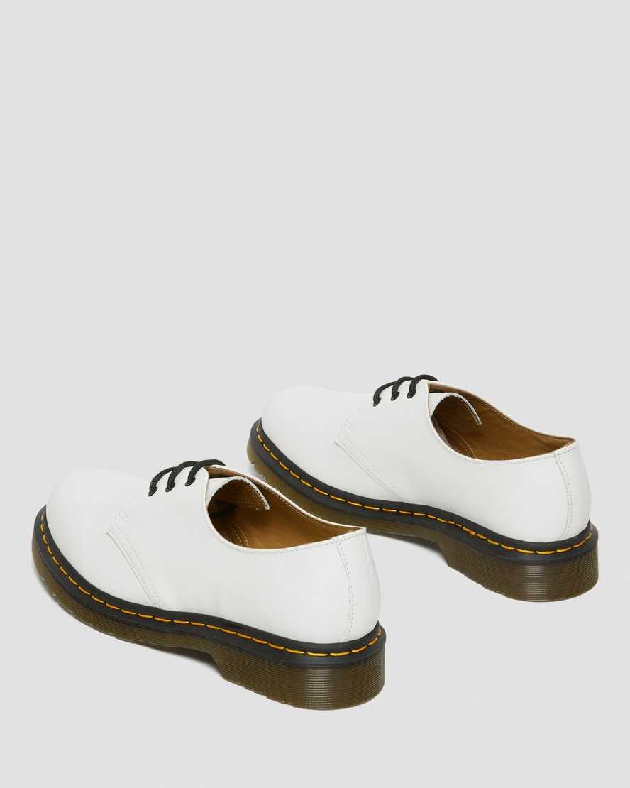 scarpe oxford dr martens 1461 smooth da donna bianche