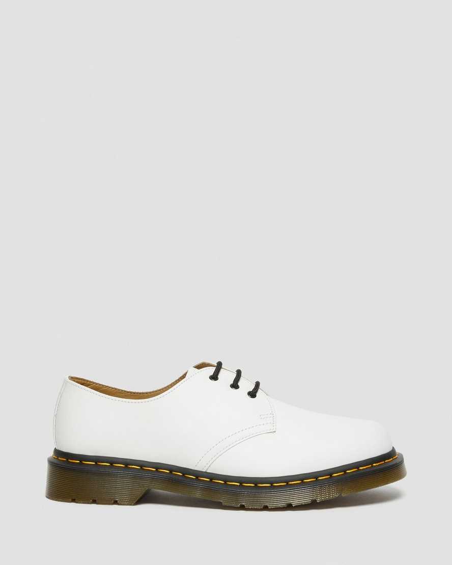 scarpe oxford dr martens 1461 smooth da donna bianche