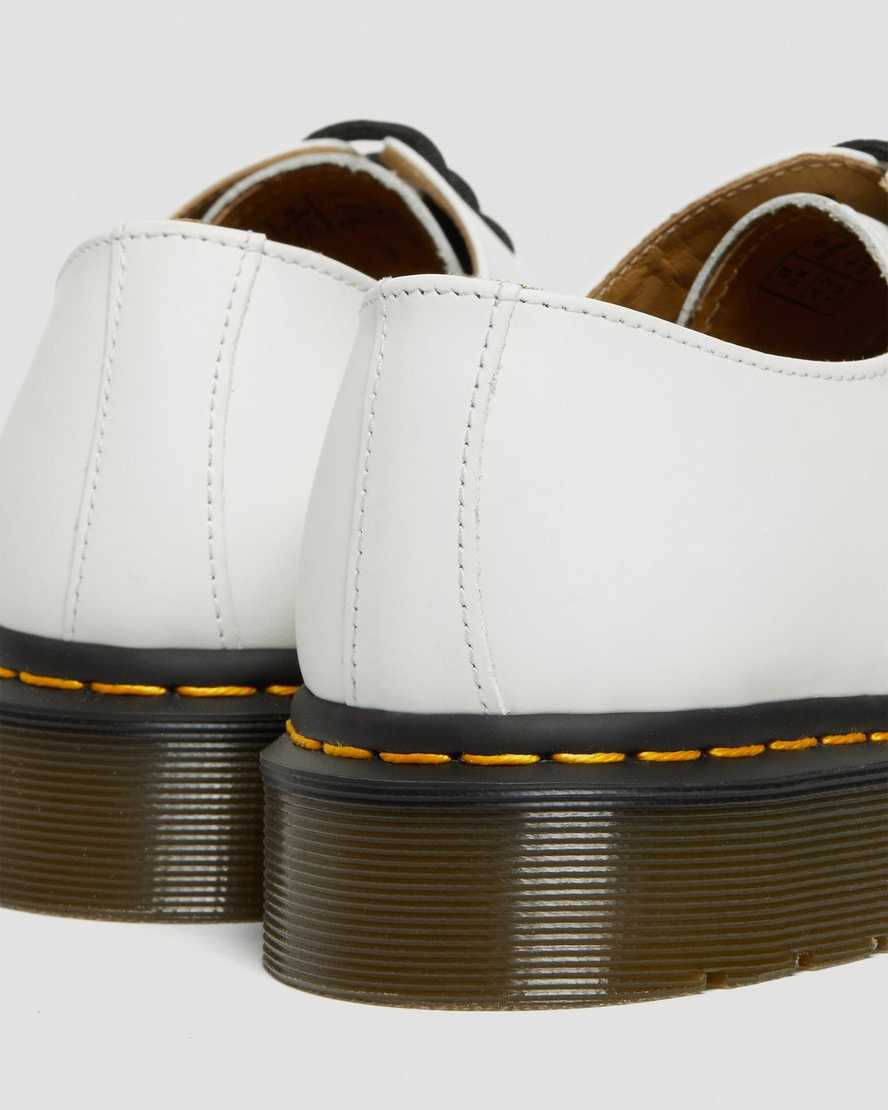 scarpe oxford dr martens 1461 smooth da donna bianche