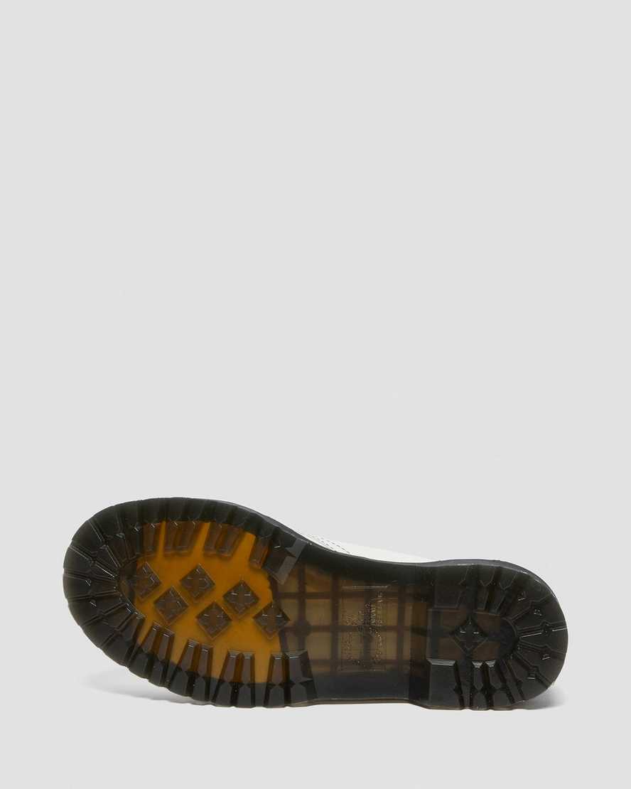scarpe oxford da donna dr martens 1461 hearts smooth patent bianche e nere